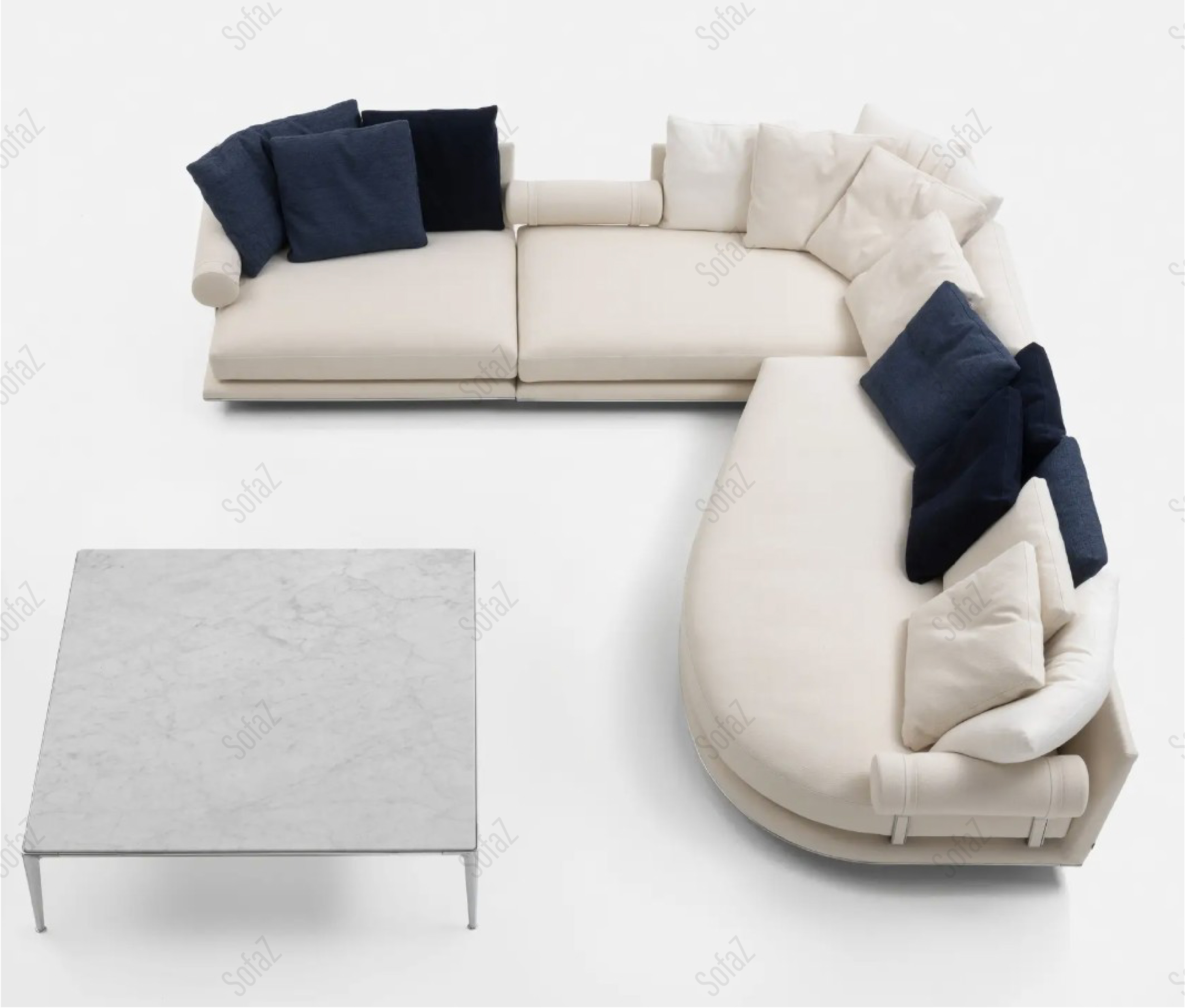 SOFA GÓC PHÒNG KHÁCH HIỆN ĐẠI GD708 - NOONU