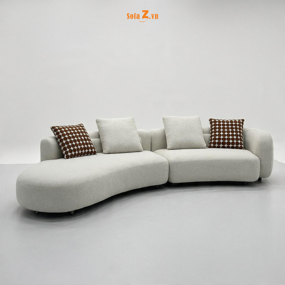 GD1082 - SOFA LƯỢN SÓNG CRESCENT KHÔNG GIAN CỦA NHỮNG KHOẢNH KHẮC CHẬM LẠI
